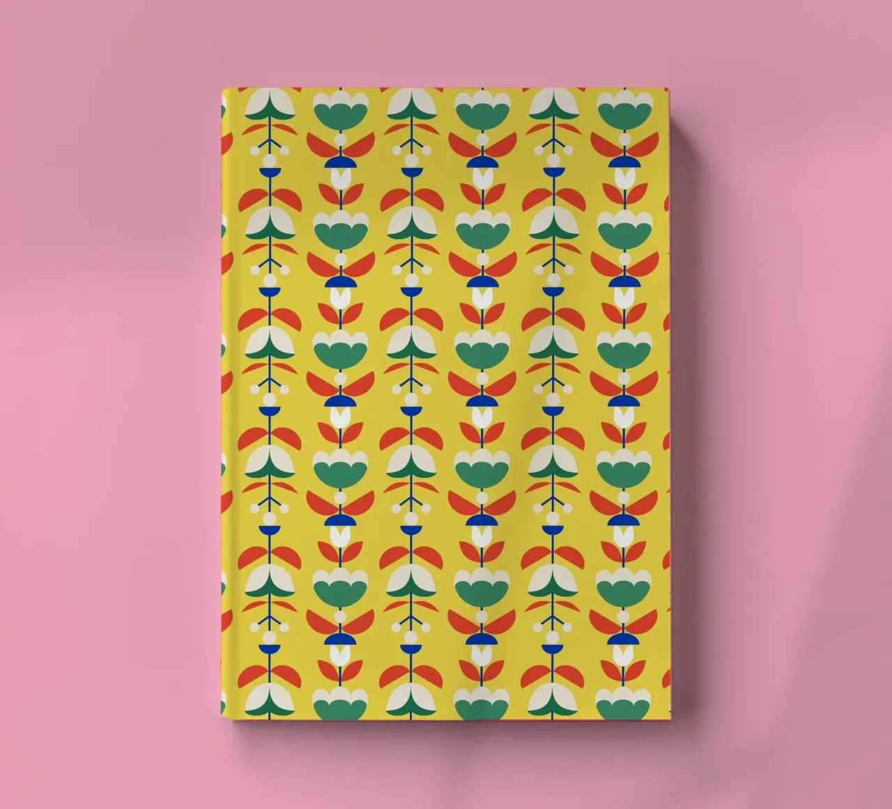 Repetitive pattern 52 notebook by Little Dean
