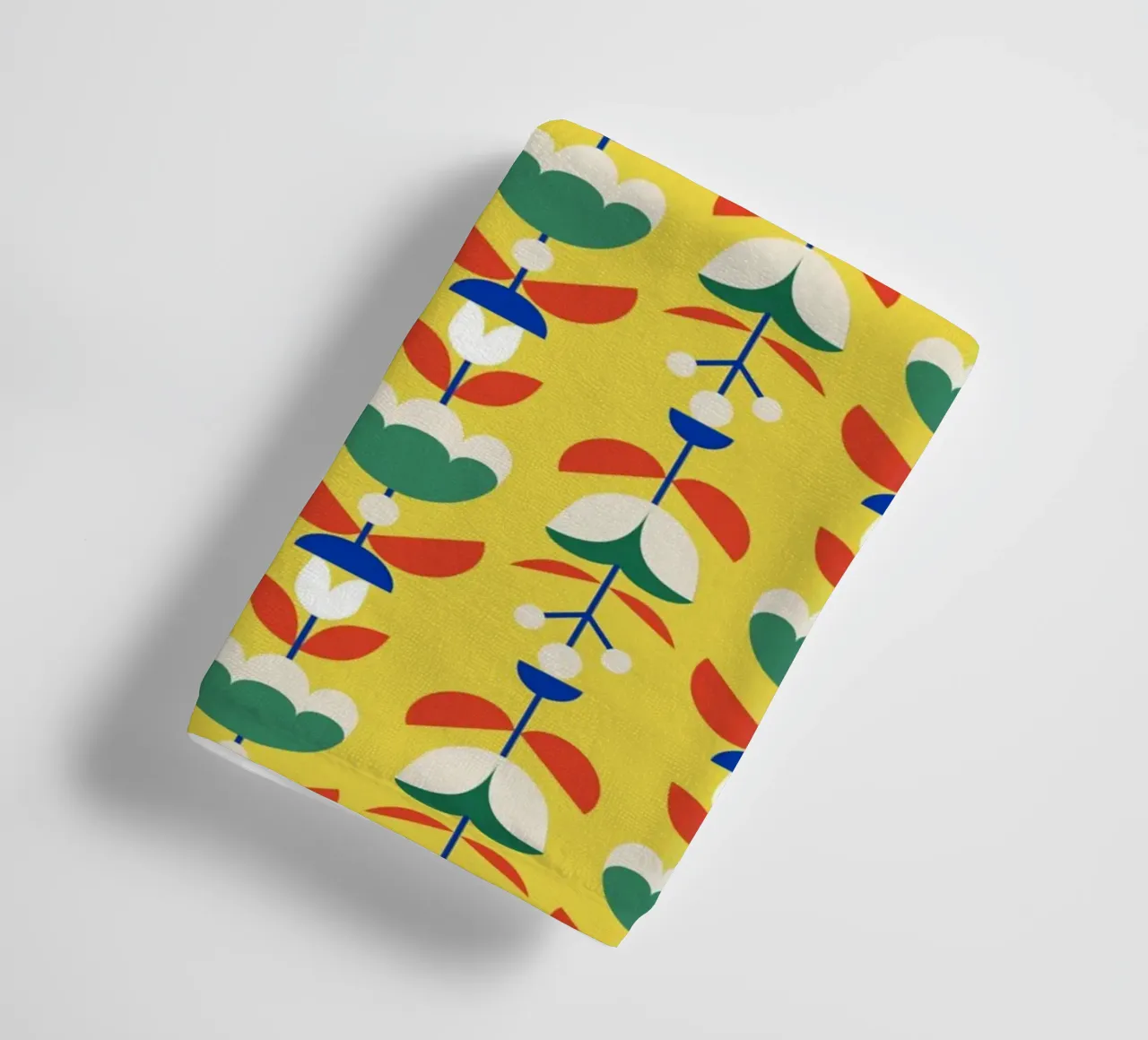 Repetitive pattern 52 towel by Little Dean