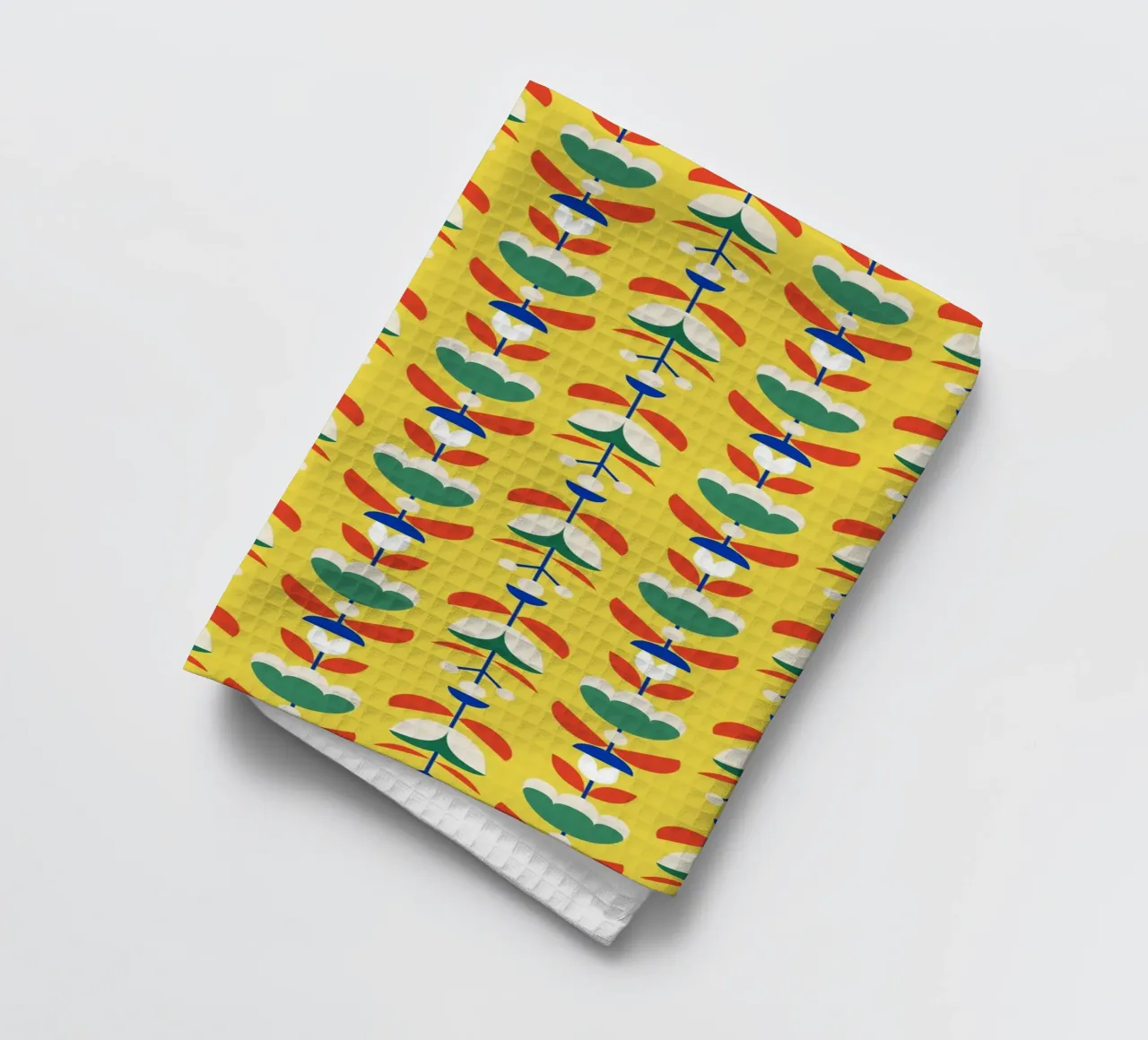 Repetitive pattern 52 tea towel by Little Dean
