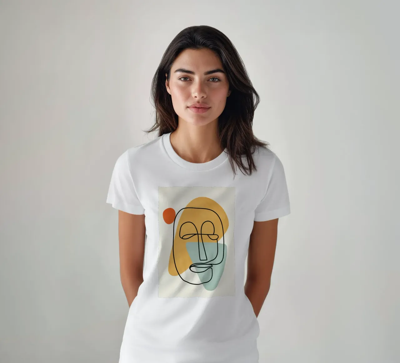 Abstract Faces 12 t-shirt da cityart