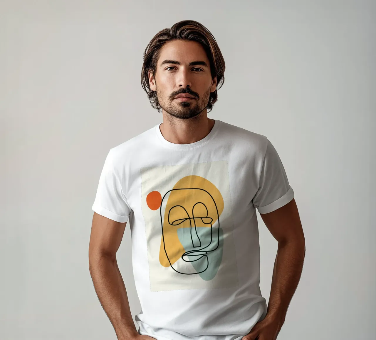 Abstract Faces 12 t-shirt da cityart