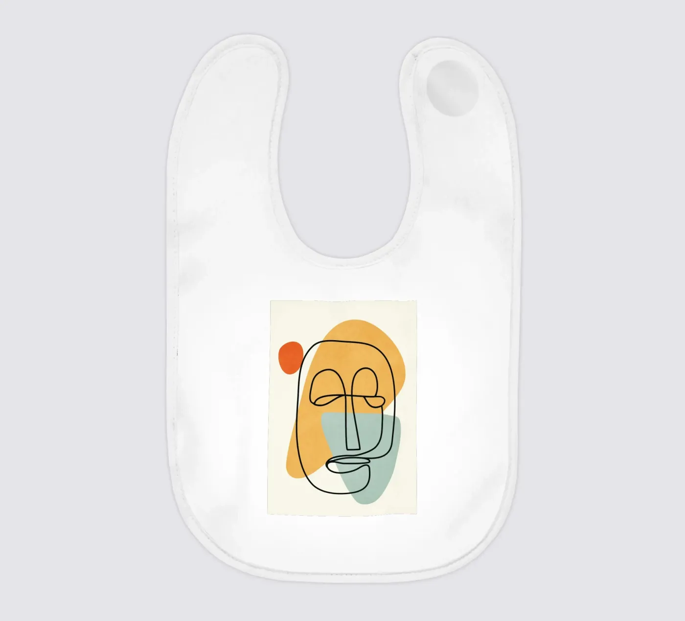 Abstract Faces 12 bavaglino da cityart