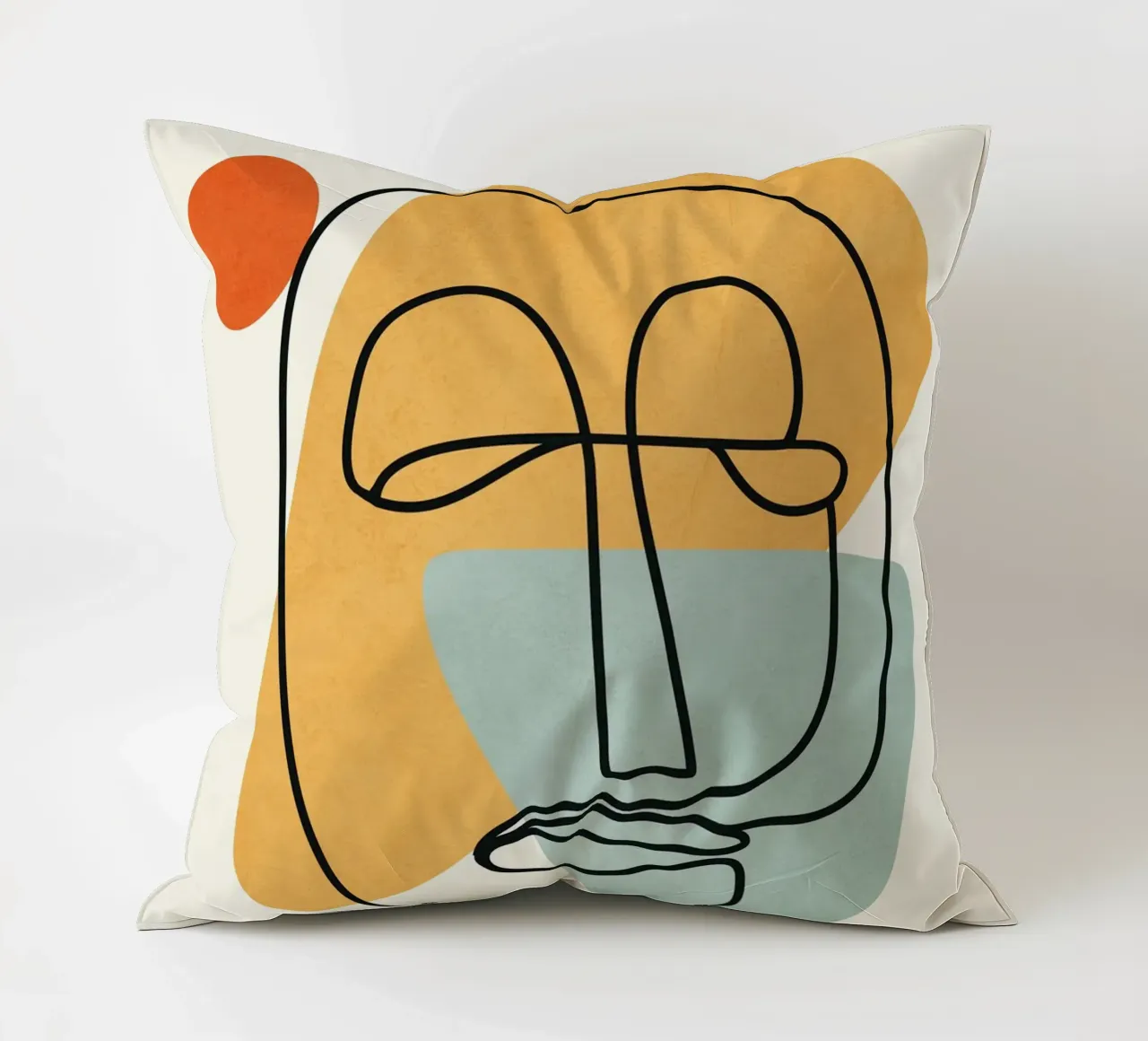 Abstract Faces 12 cuscino da cityart