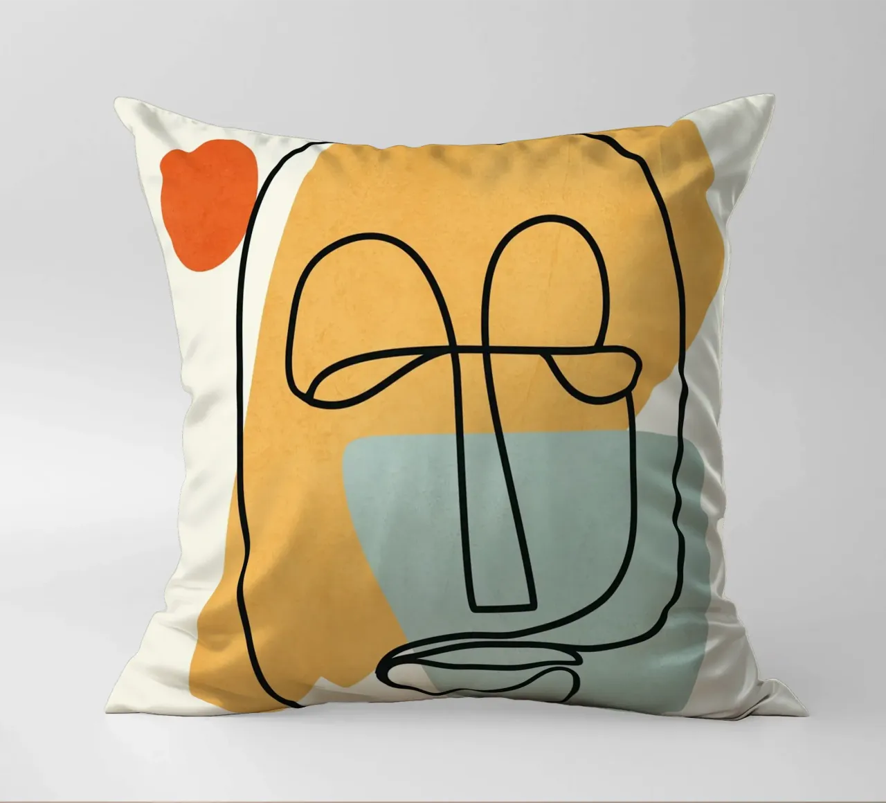 Abstract Faces 12 cuscino da cityart