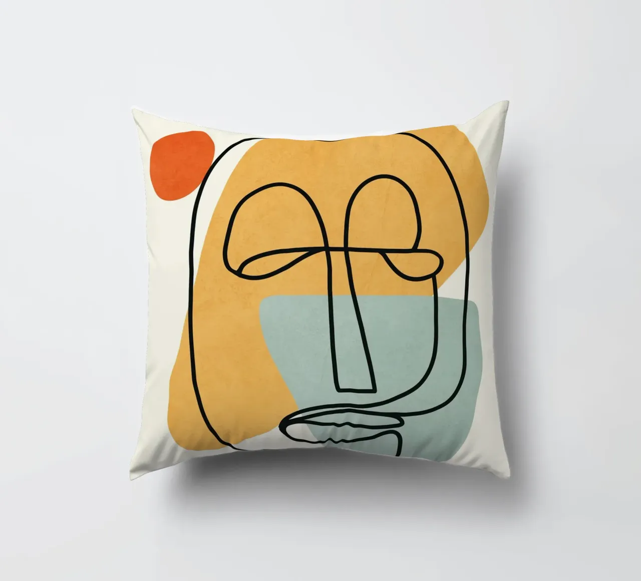 Abstract Faces 12 cuscino da cityart