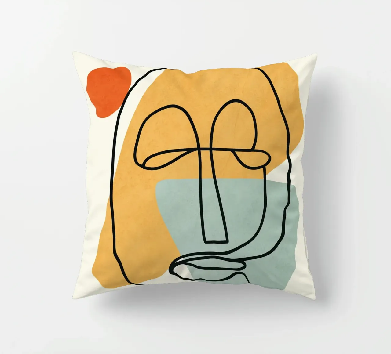 Abstract Faces 12 cuscino da cityart
