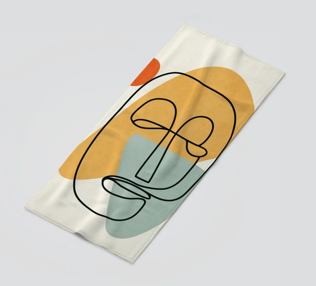 Abstract Faces 12 telo mare da cityart