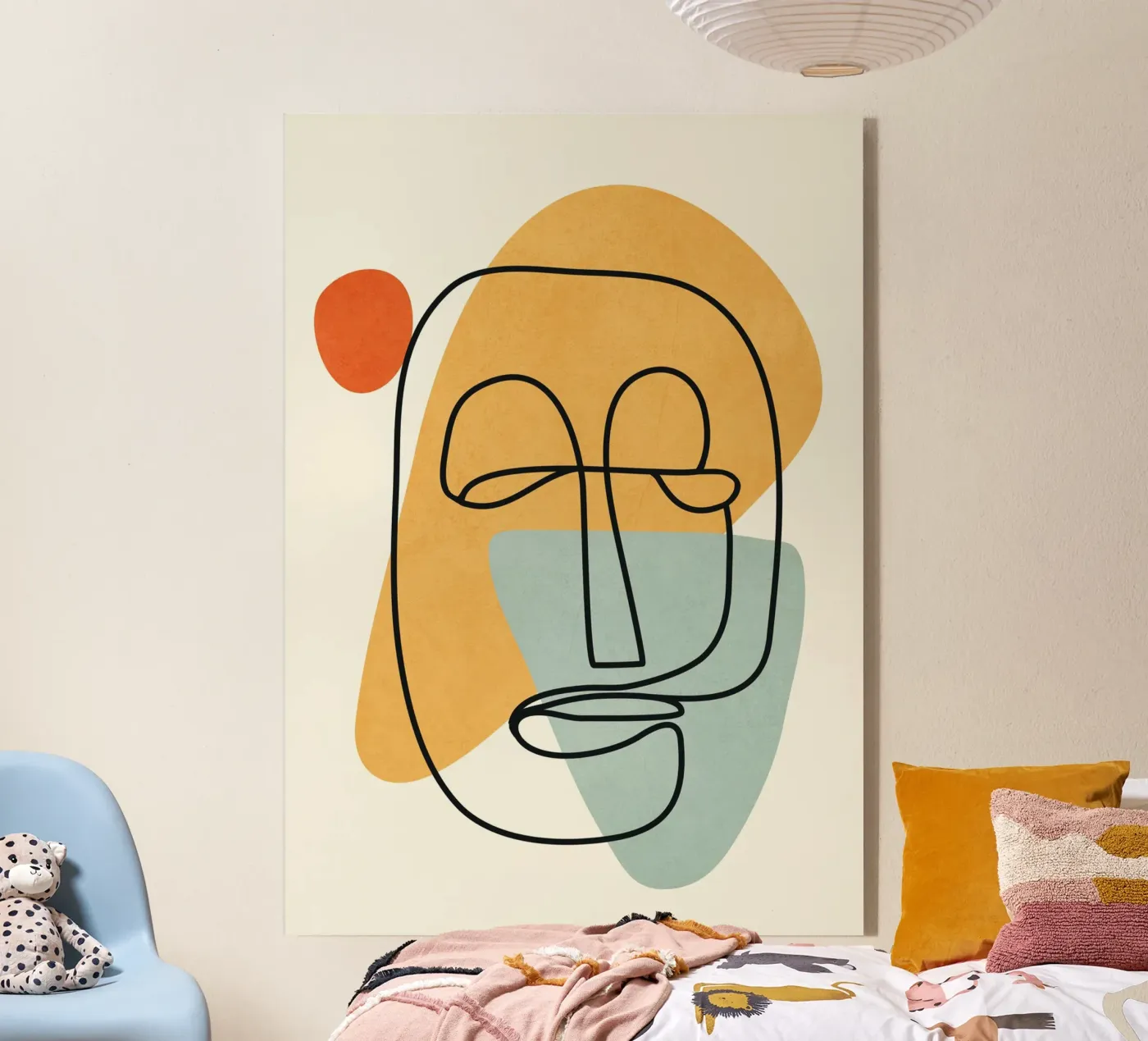 Abstract Faces 12 acrylic glass by cityart