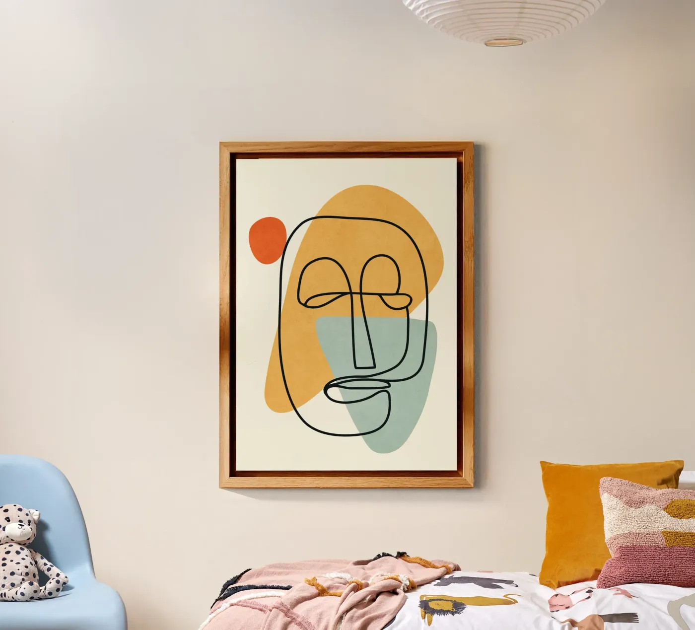 Abstract Faces 12 pannello forex da cityart