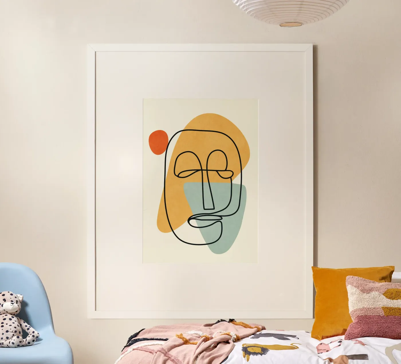 Abstract Faces 12 poster by cityart