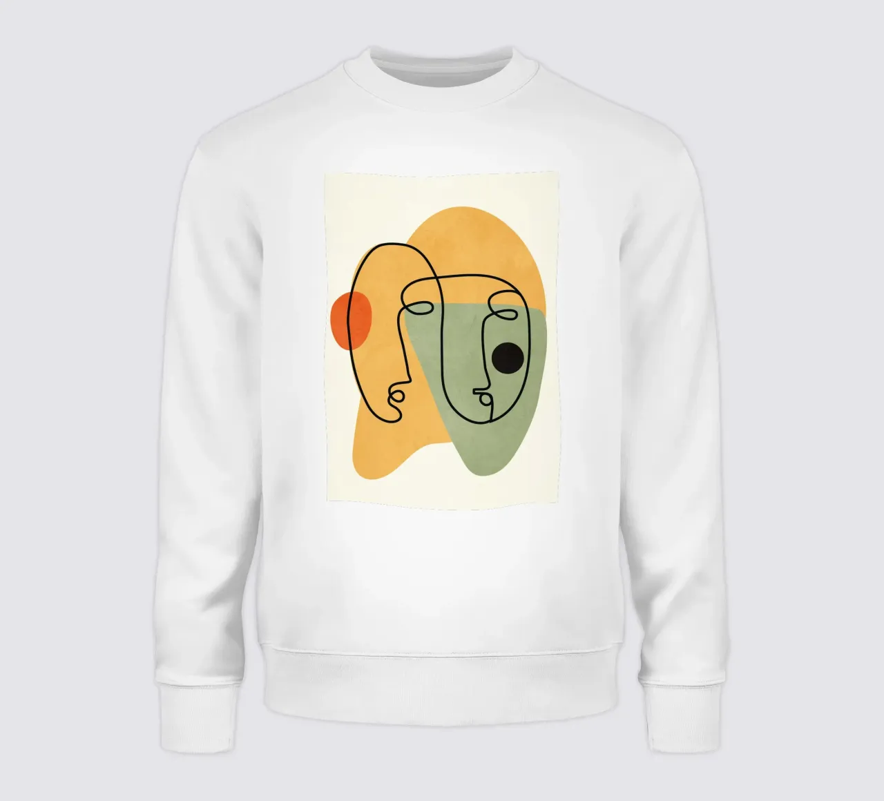 Abstract Faces 13 sweatshirt by cityart