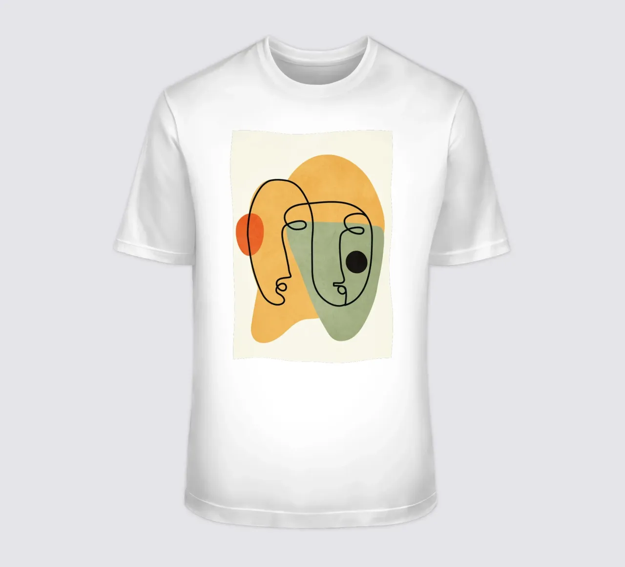 Abstract Faces 13 t-shirt da cityart