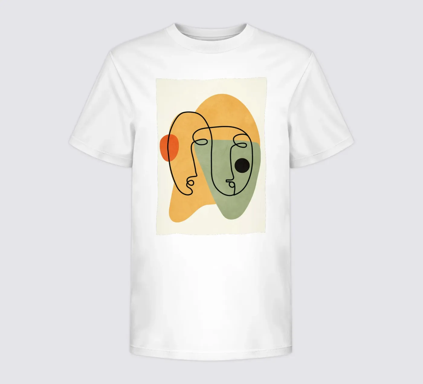 Abstract Faces 13 kinder t-shirt van cityart