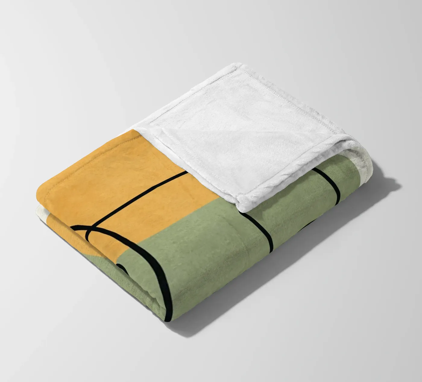 Abstract Faces 13 coperta in pile da cityart