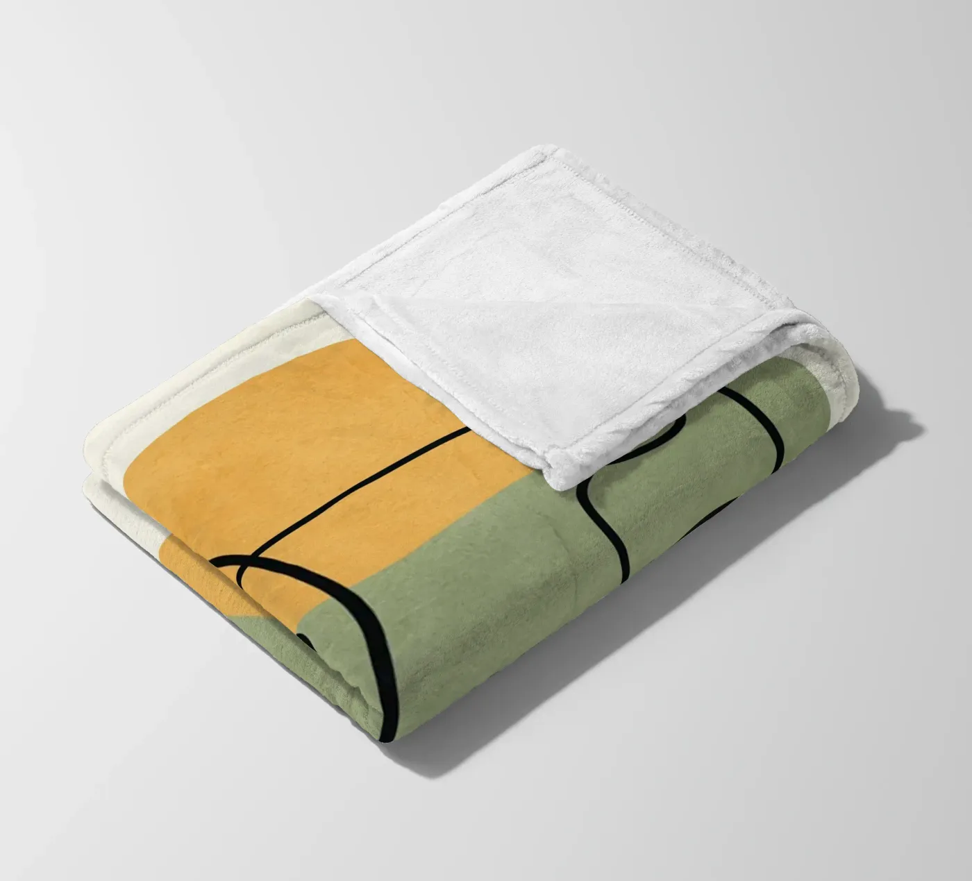 Abstract Faces 13 coperta in pile da cityart