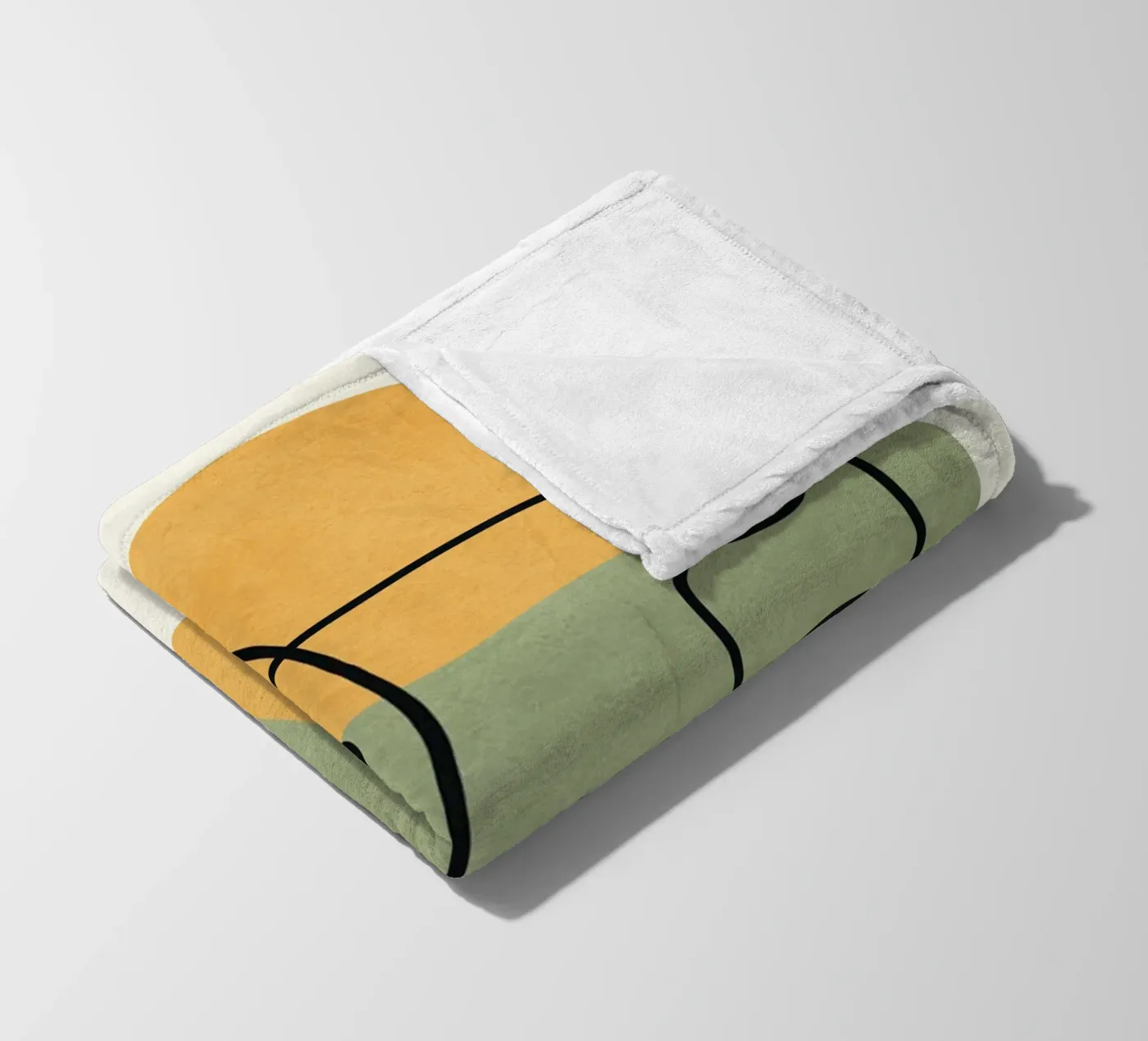 Abstract Faces 13 coperta in pile da cityart