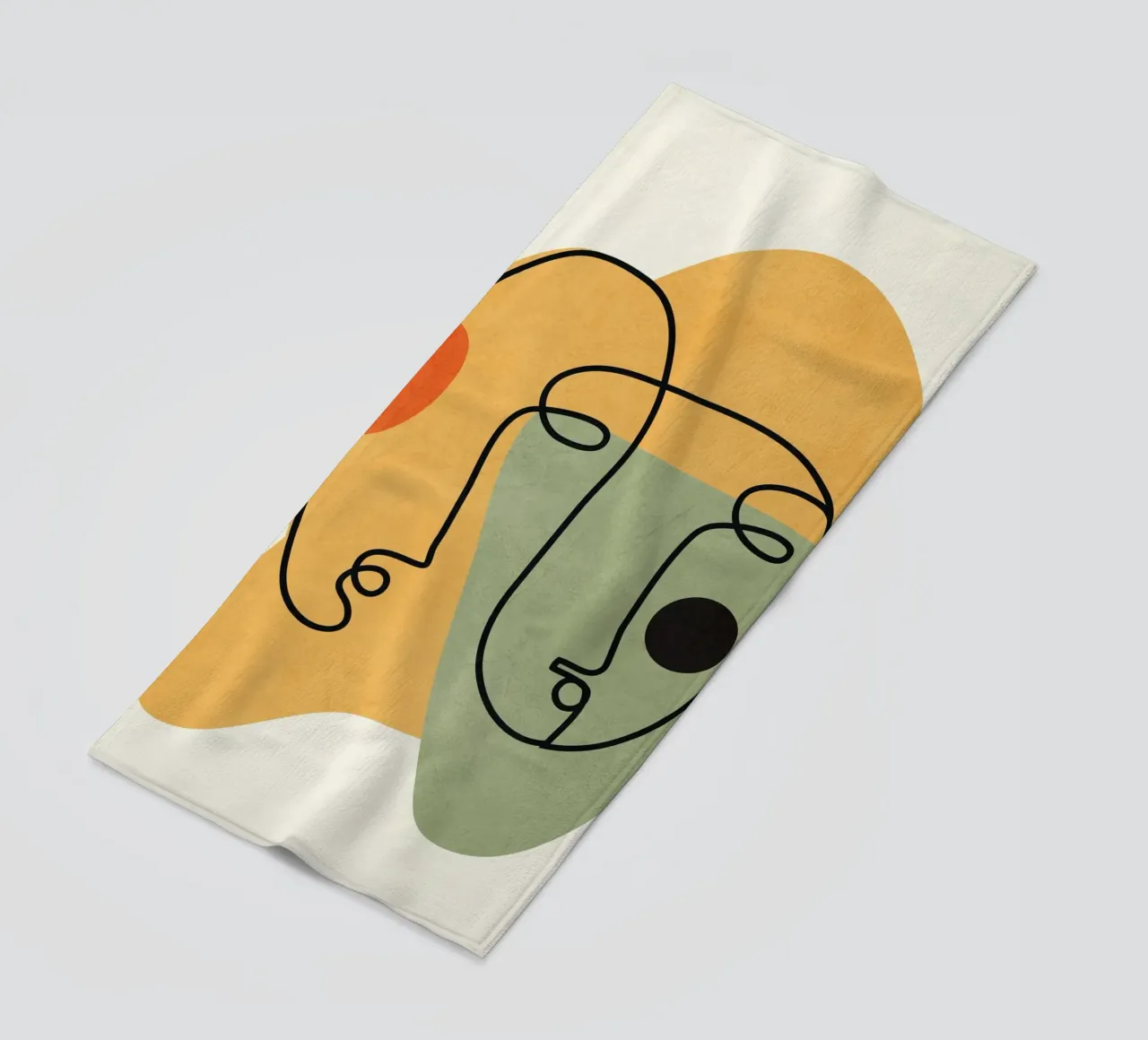 Abstract Faces 13 telo mare da cityart