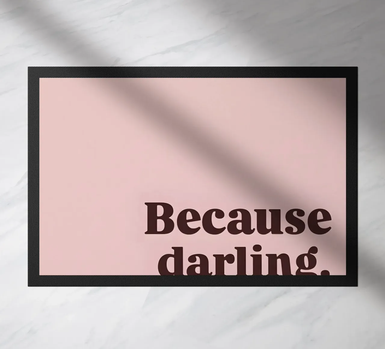 "Because darling, studying is a privilege." zerbino da Type & Tape