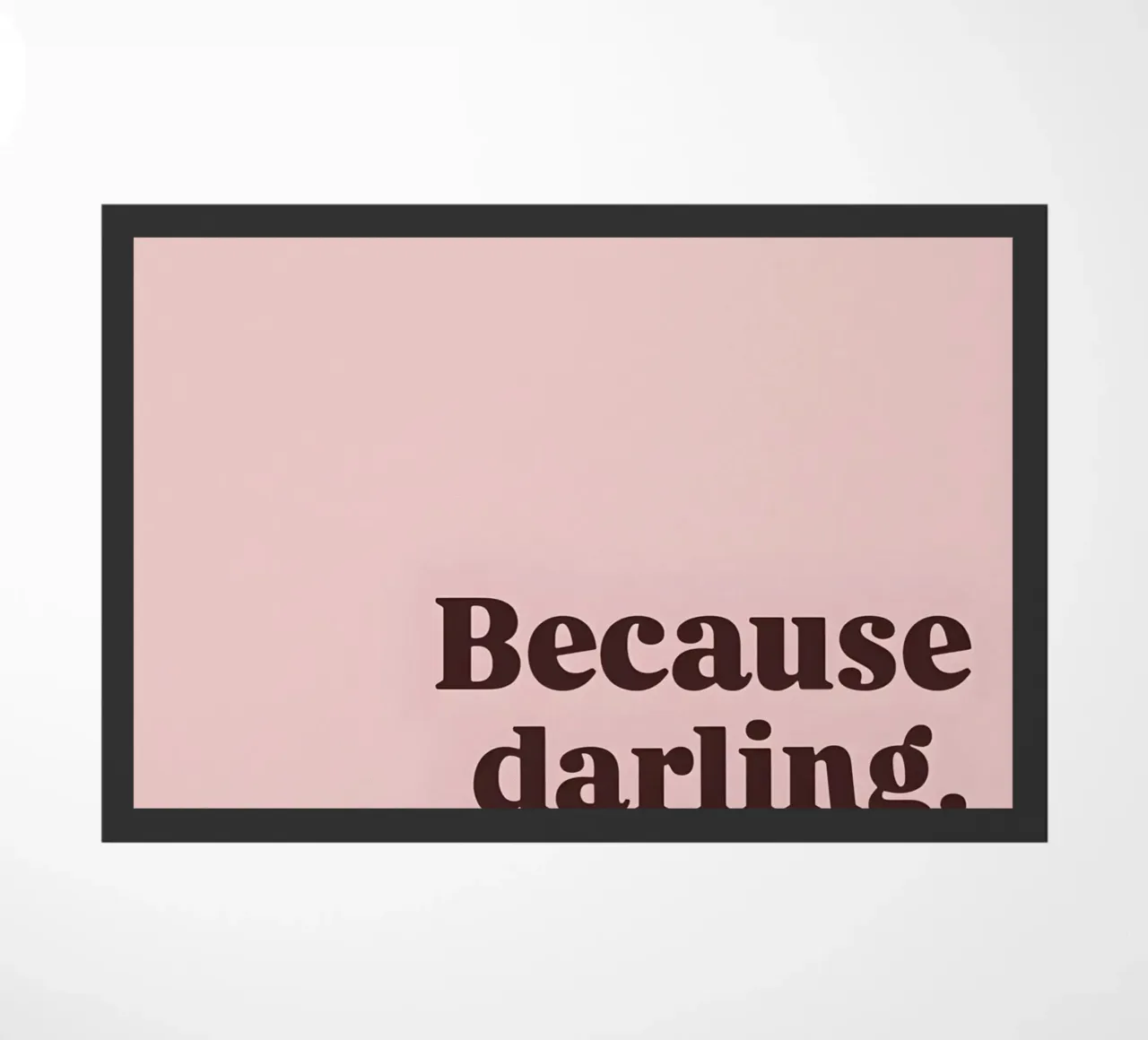 "Because darling, studying is a privilege." zerbino da Type & Tape