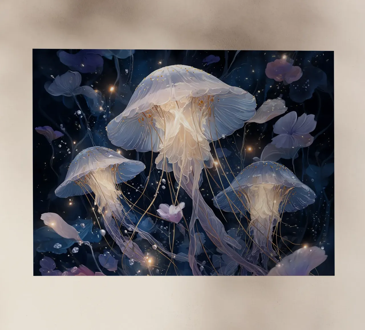 Le Meduse bianche, danzatrici di luce pellicola backlit da Théïa's Fantasia World
