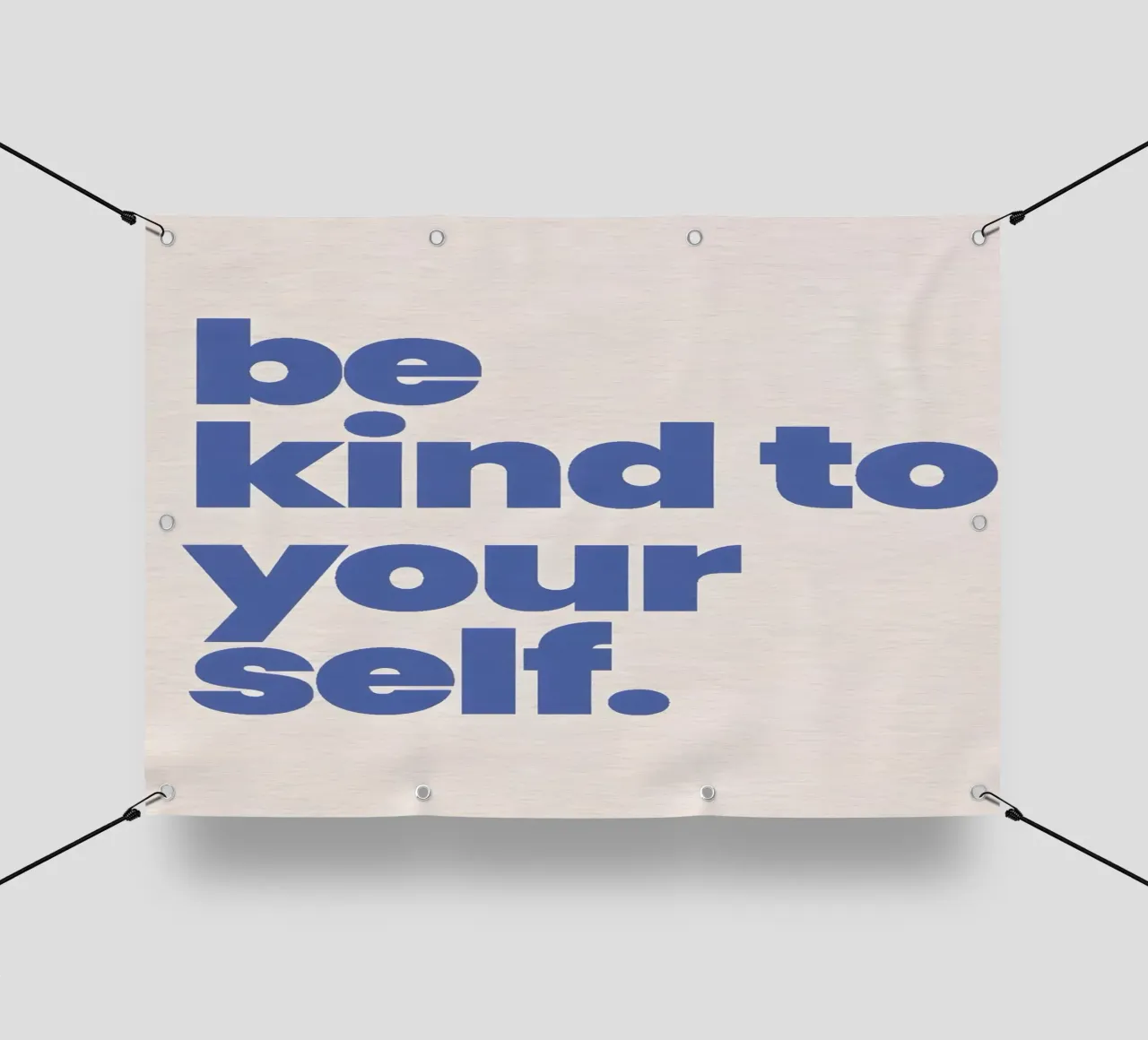 Be kind to yourself telo in pvc da Type & Tape