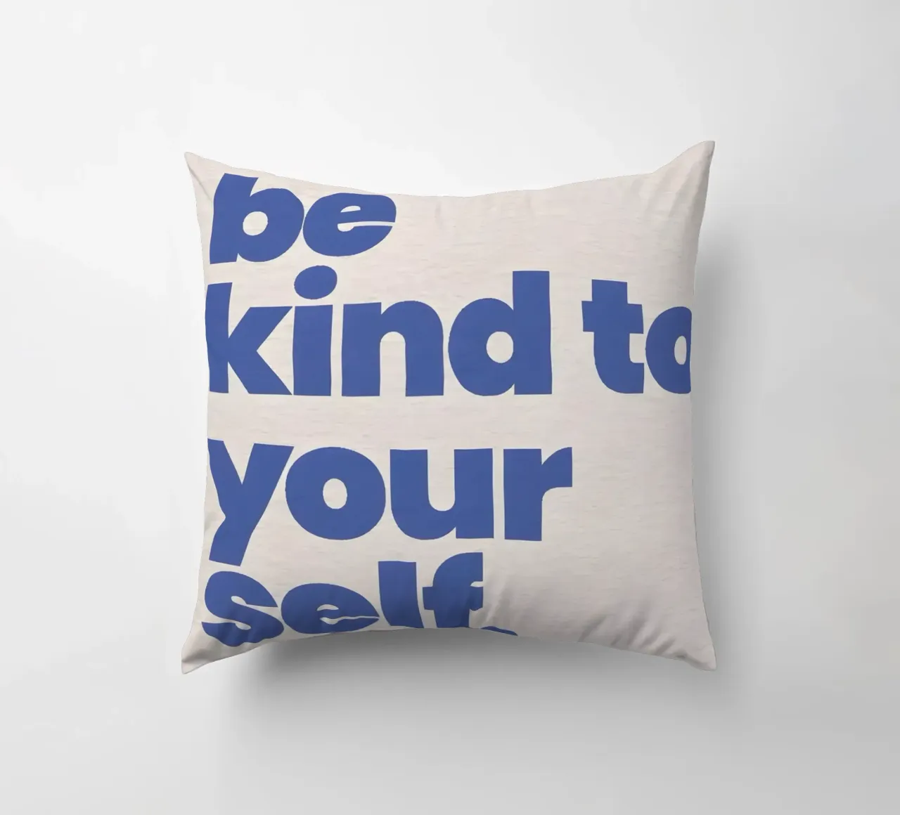 Be kind to yourself cuscino da Type & Tape