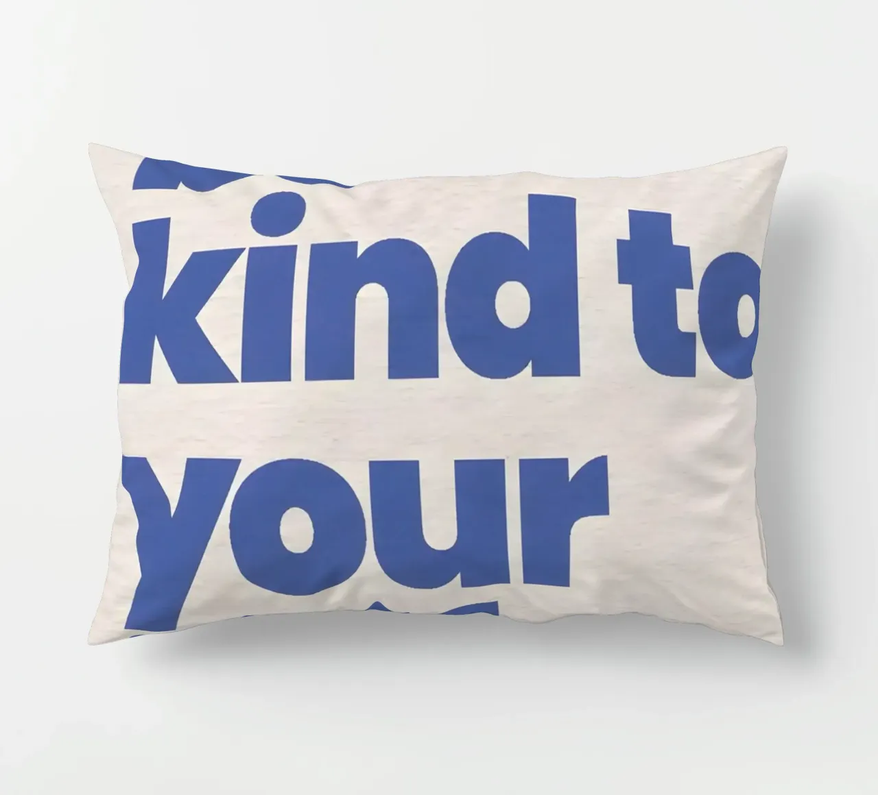 Be kind to yourself cuscino da Type & Tape
