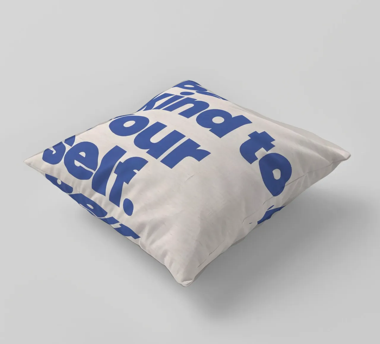 Be kind to yourself cuscino da Type & Tape