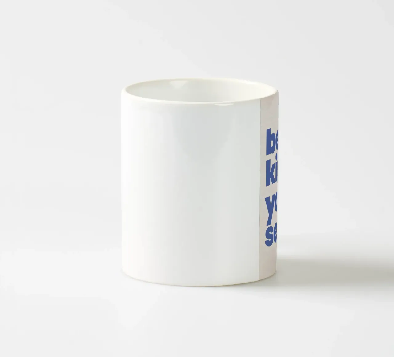 Be kind to yourself tazza in ceramica da Type & Tape