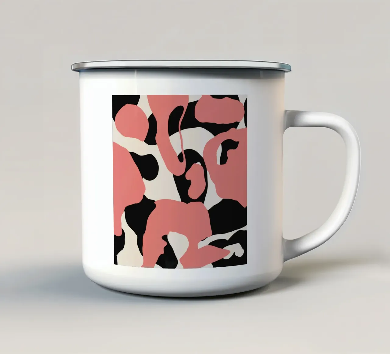 Macchie di fluido tazza in smalto da Little Dean