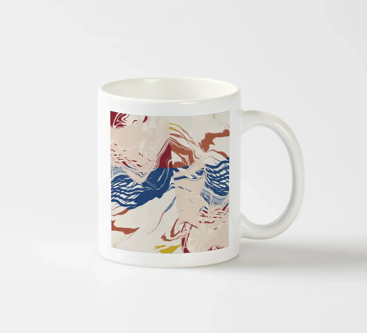 Design fluido 02 tazza in ceramica da Little Dean