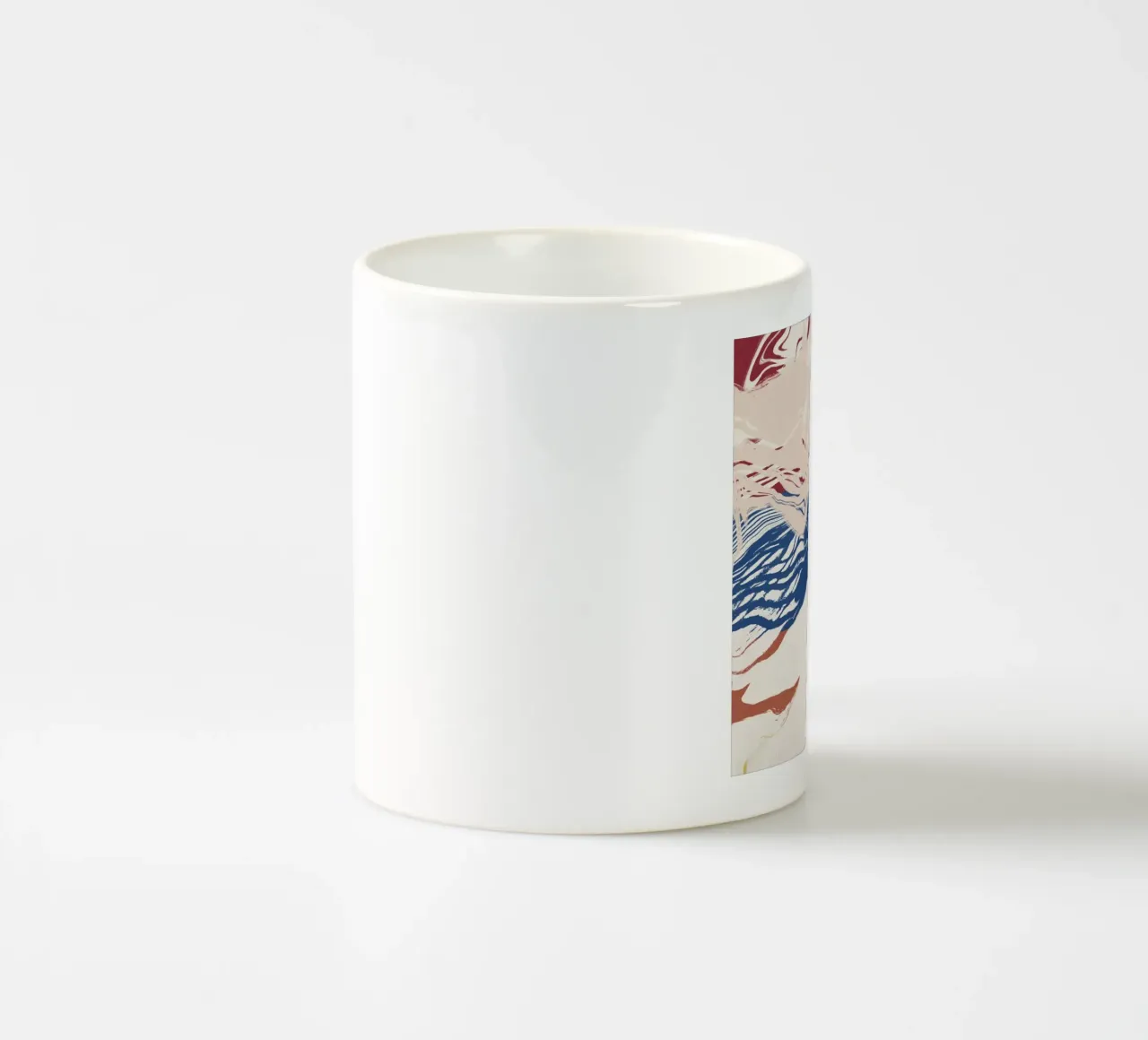 Design fluido 02 tazza in ceramica da Little Dean