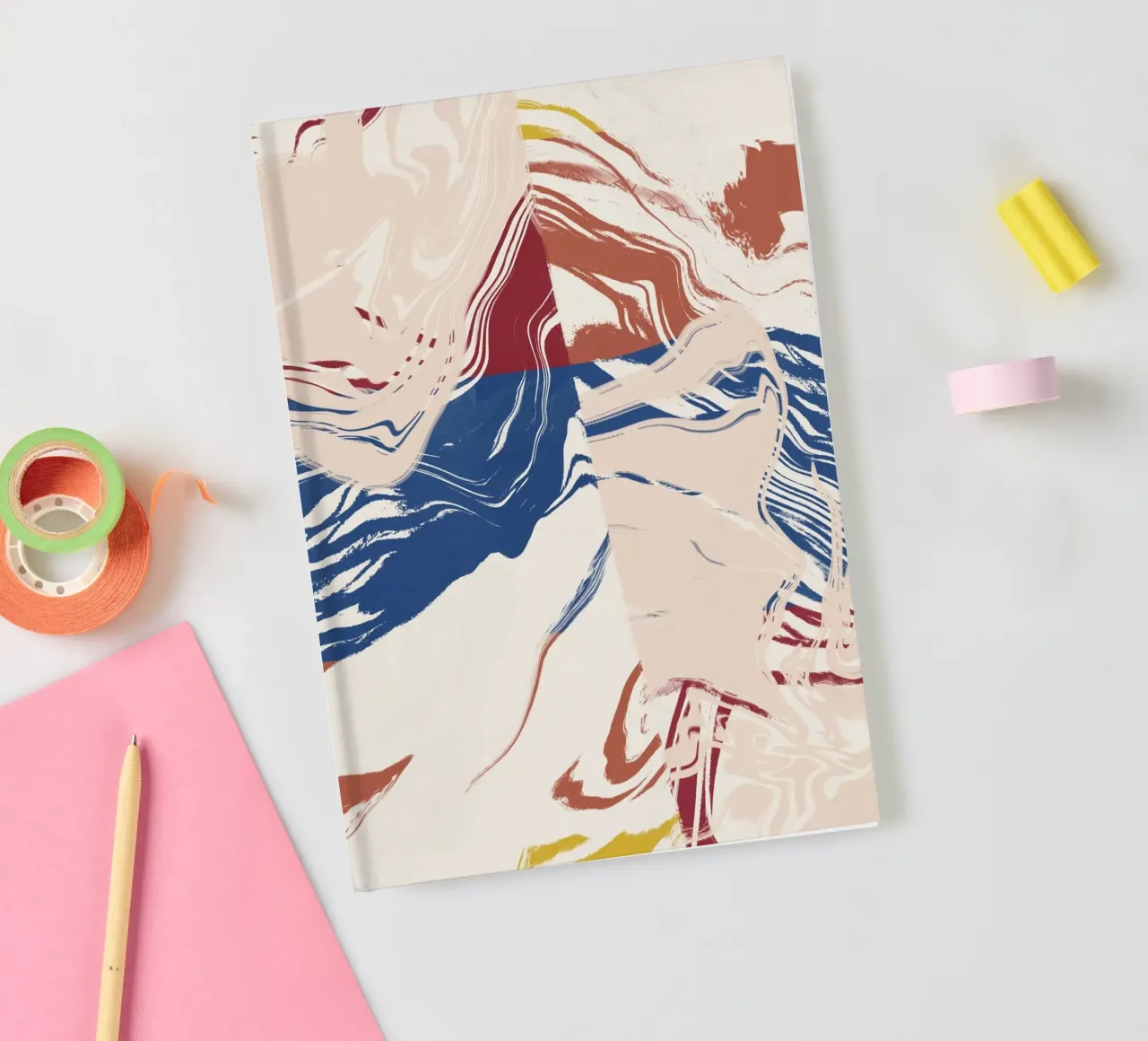 Fluid design 02 notebook by Little Dean