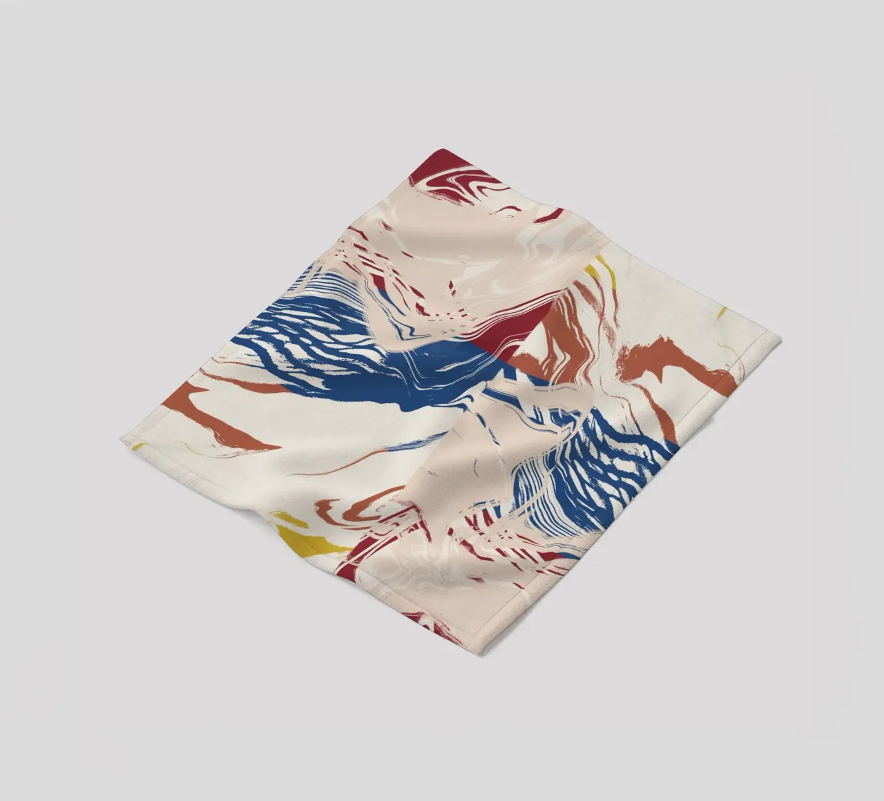 Design fluido 02 coperta in pile da Little Dean