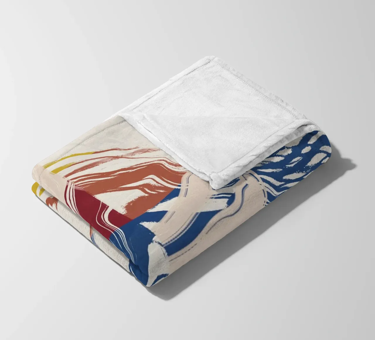 Design fluido 02 coperta in pile da Little Dean