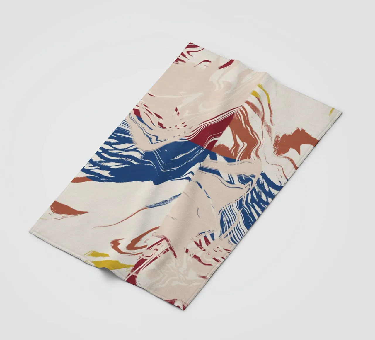 Design fluido 02 coperta in pile da Little Dean