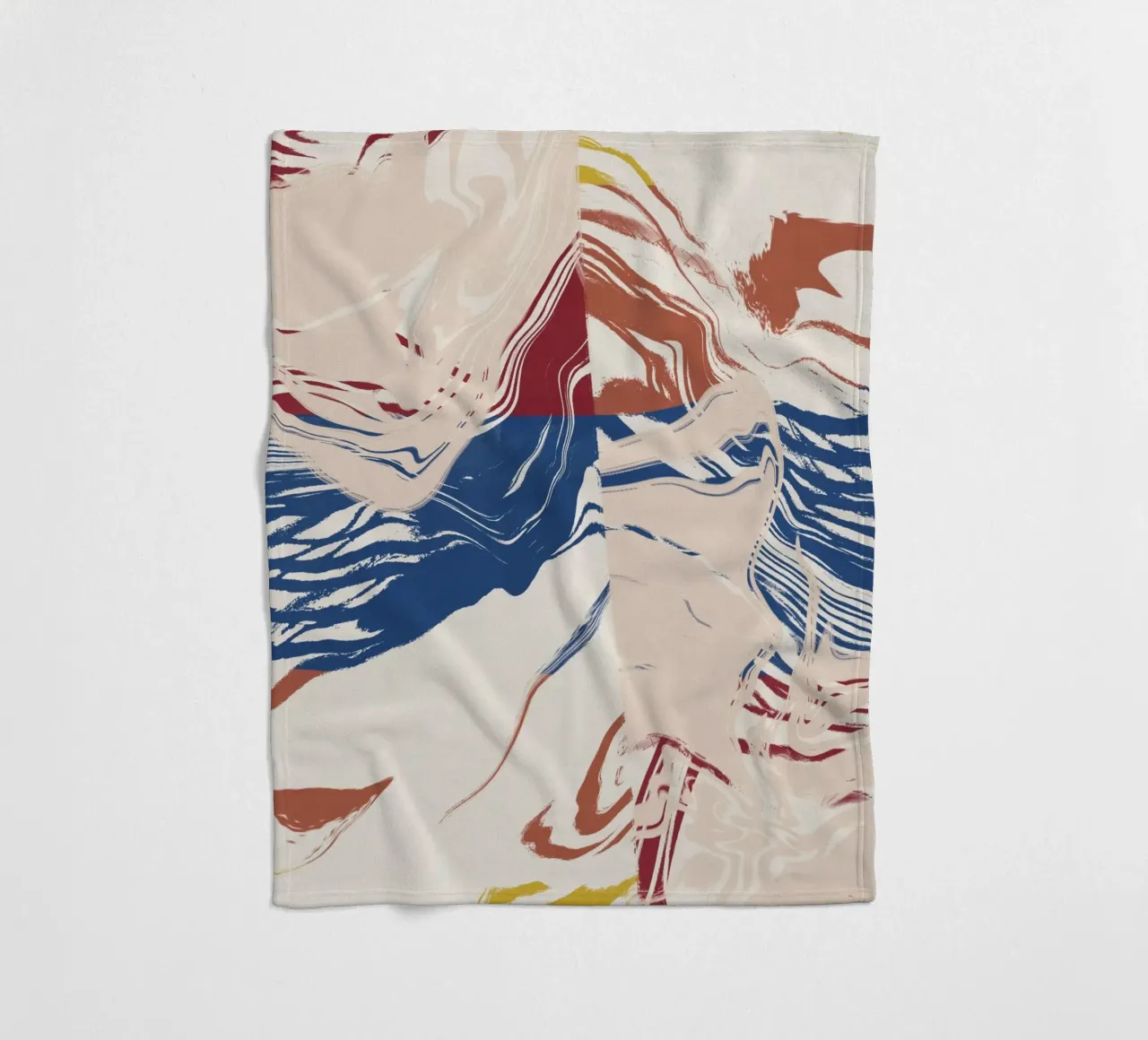 Design fluido 02 coperta in pile da Little Dean