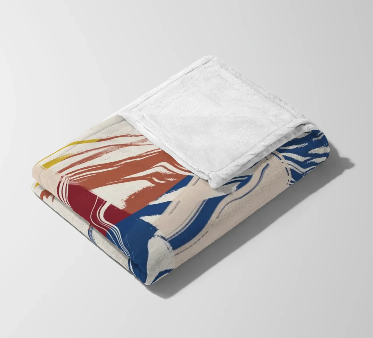 Design fluido 02 coperta in pile da Little Dean