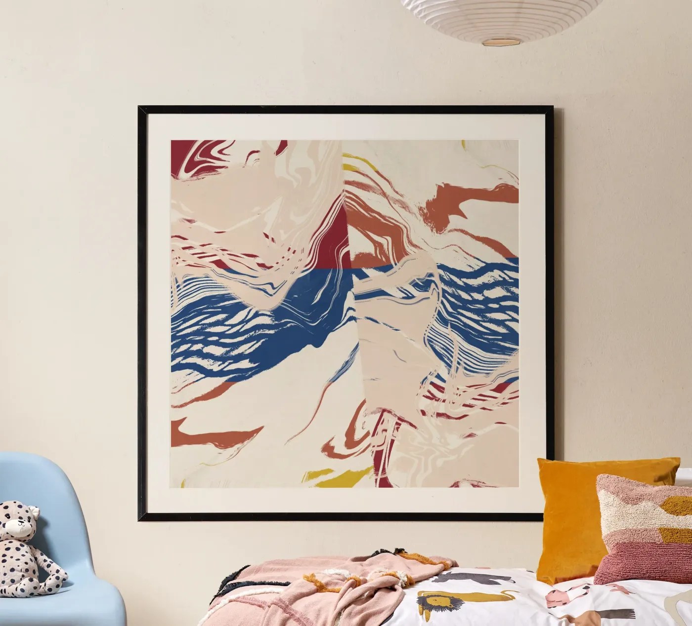 Fluid design 02 poster by Little Dean