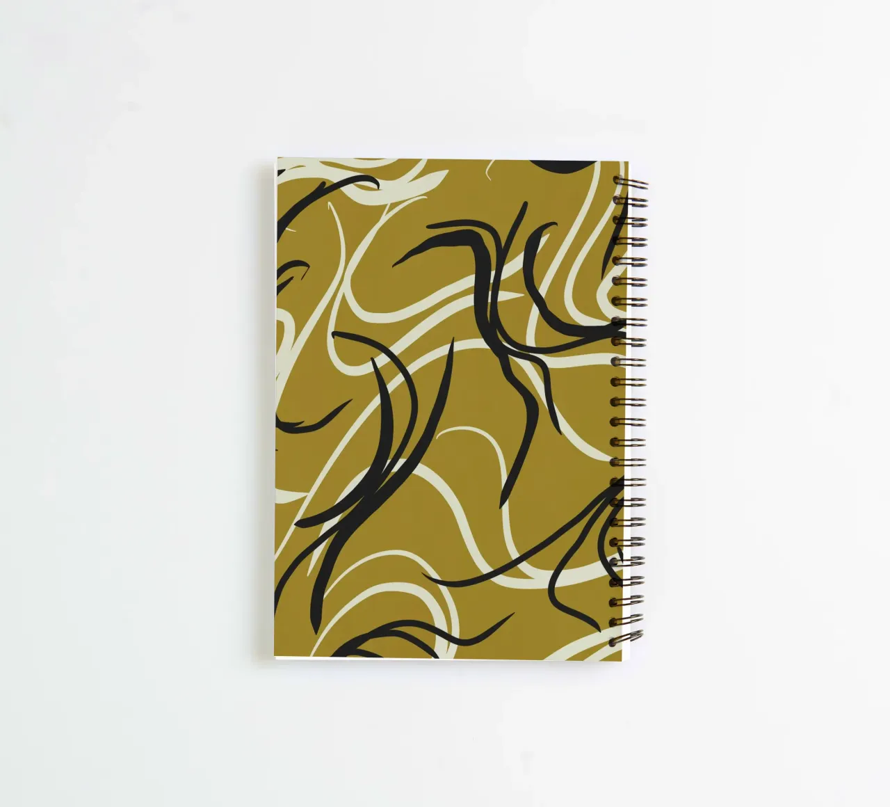 Fluid design 03 spiral notebook by Little Dean