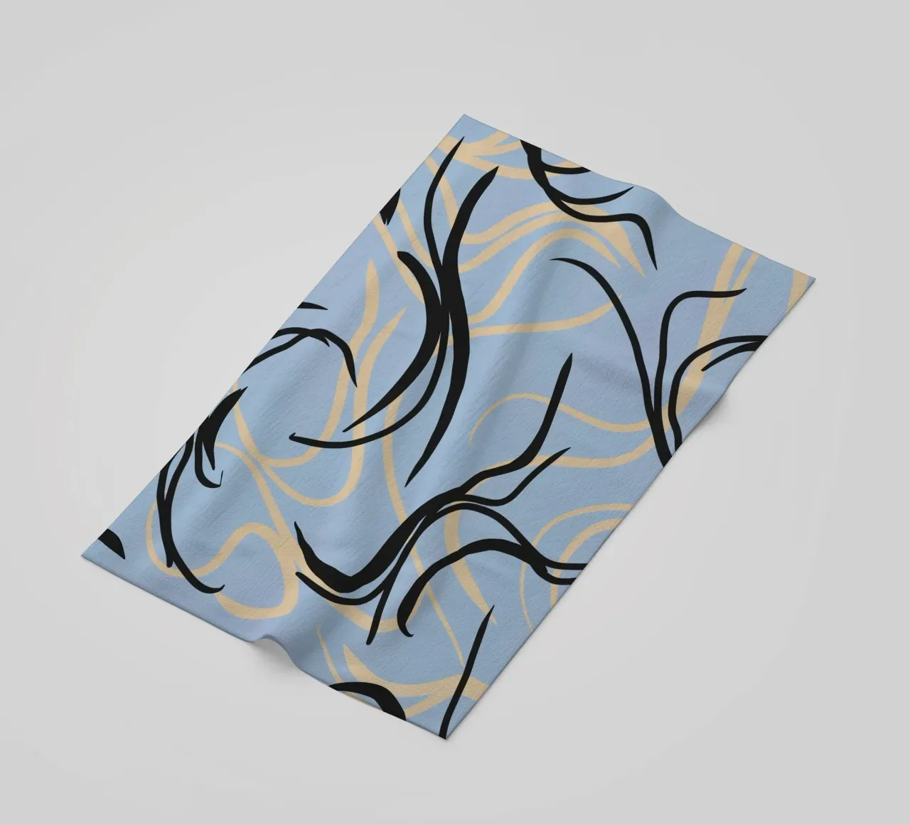 Design fluido 04 telo mare da Little Dean