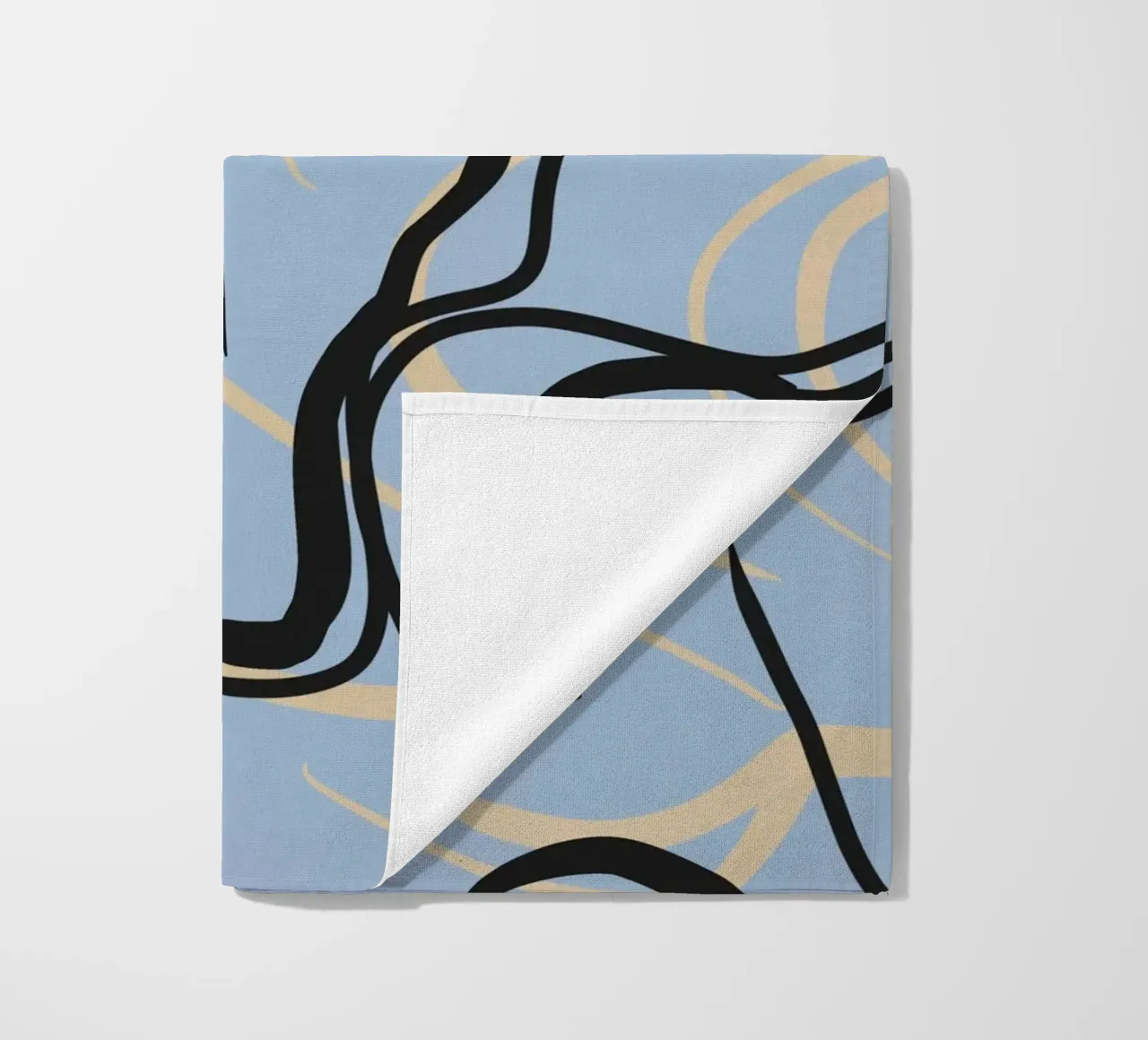 Design fluido 04 telo mare da Little Dean