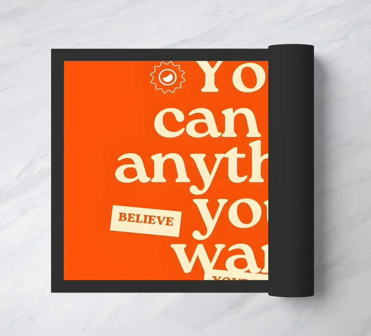 "You just can be anything you want. Believe in yourself." zerbino da Type & Tape