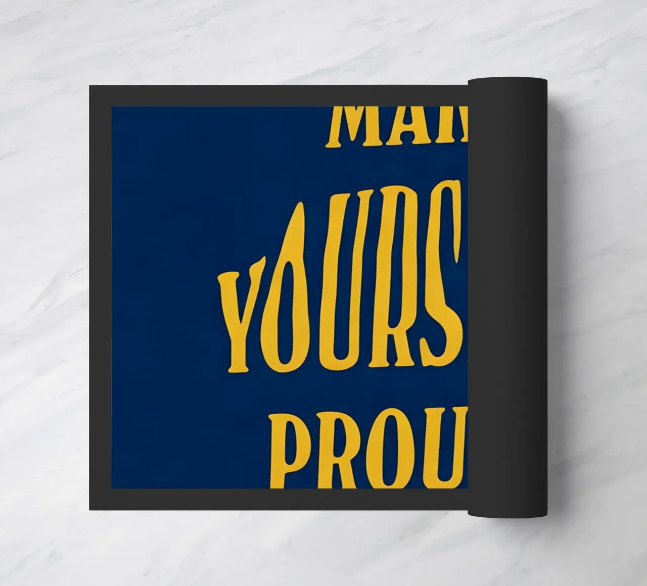 MAKE YOURSELF PROUD! zerbino da Type & Tape