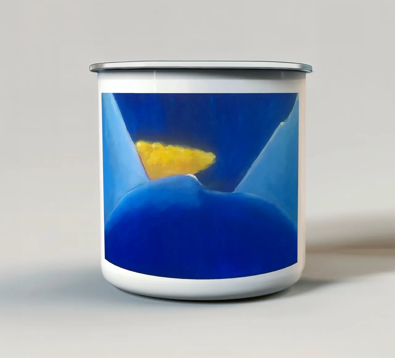 In fiore tazza in smalto da Martin Ahrens