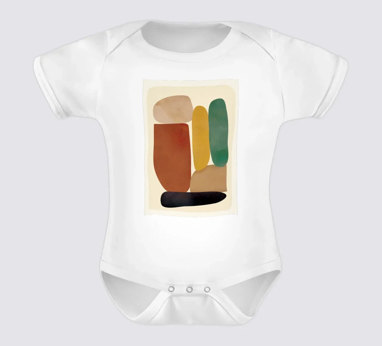 Abstract Minimal Shapes body de bebé de Flow Line
