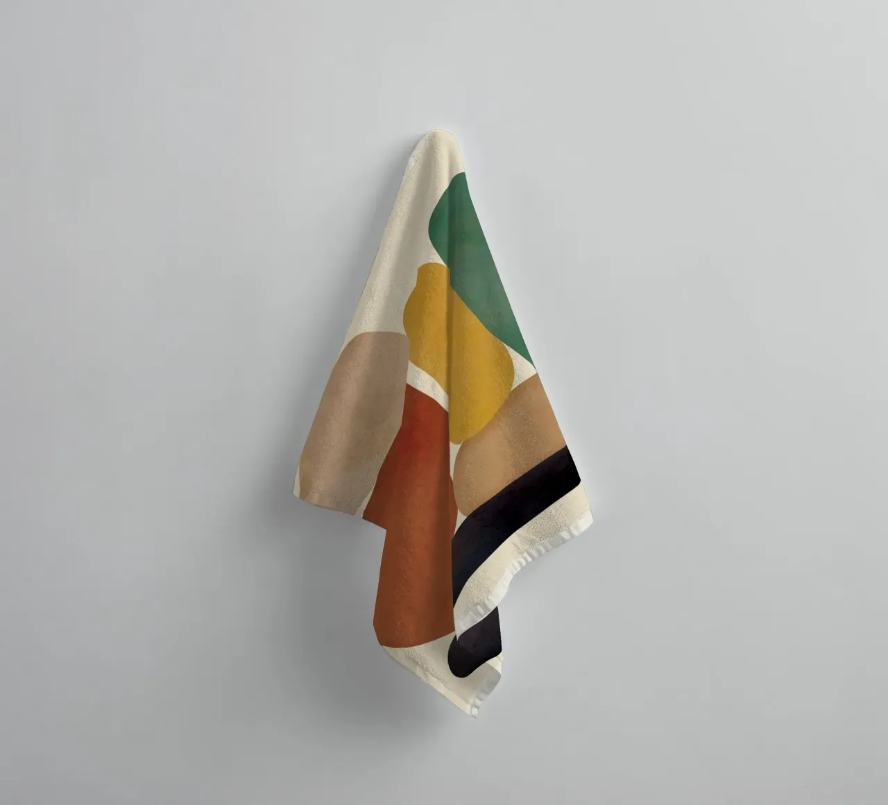 Abstract Minimal Shapes towel by Flow Line