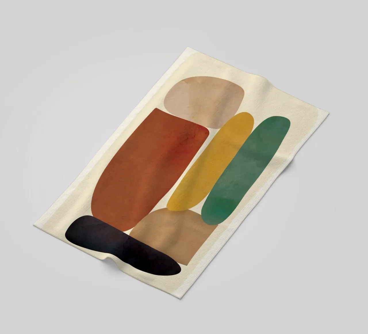 Abstract Minimal Shapes telo mare da Flow Line