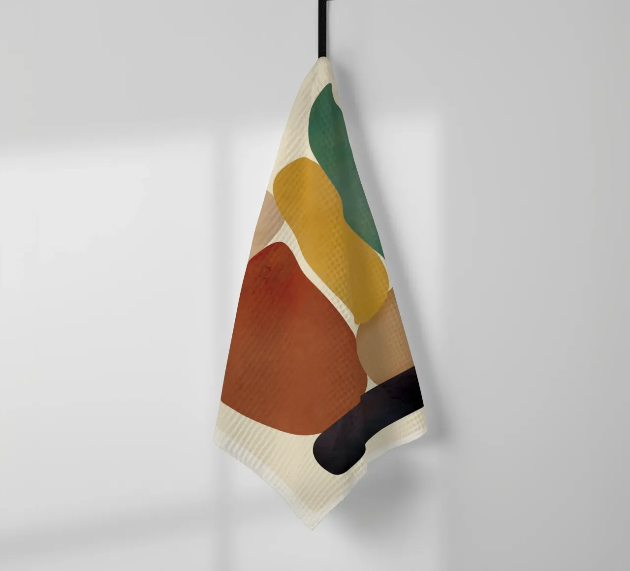 Abstract Minimal Shapes canovaccio da cucina da Flow Line