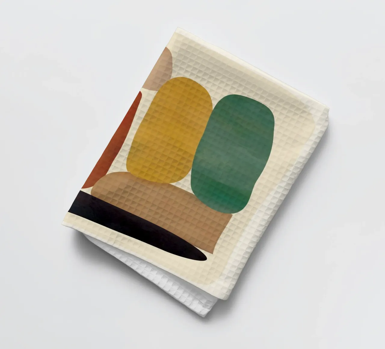 Abstract Minimal Shapes canovaccio da cucina da Flow Line